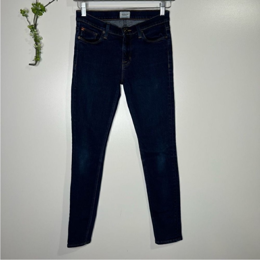 Hudson Jeans Dark Wash High-Rise Skinny Women’s Jeans - Dark Blue